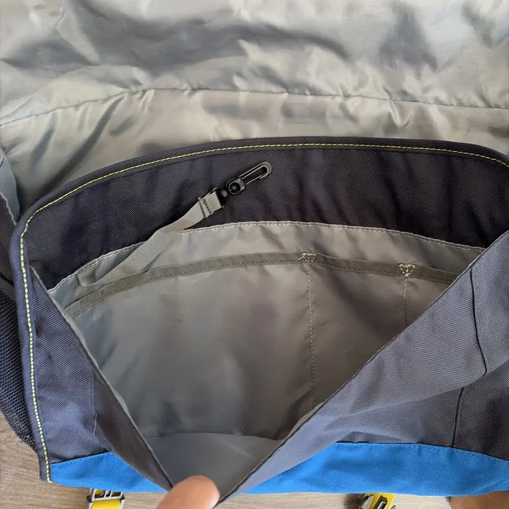 Lands End Kids Laptop Messenger Bag Blue 15